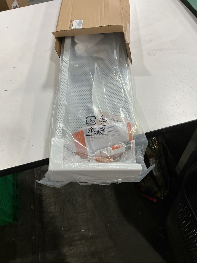 Condition photo showing New/Like New for 5ft Steel Easy Slip-On Baseboard Heater Cover with End Caps for Bathroom & Hydronic System for Replacing Old Cover, White Cover 5ft ?With End Caps?