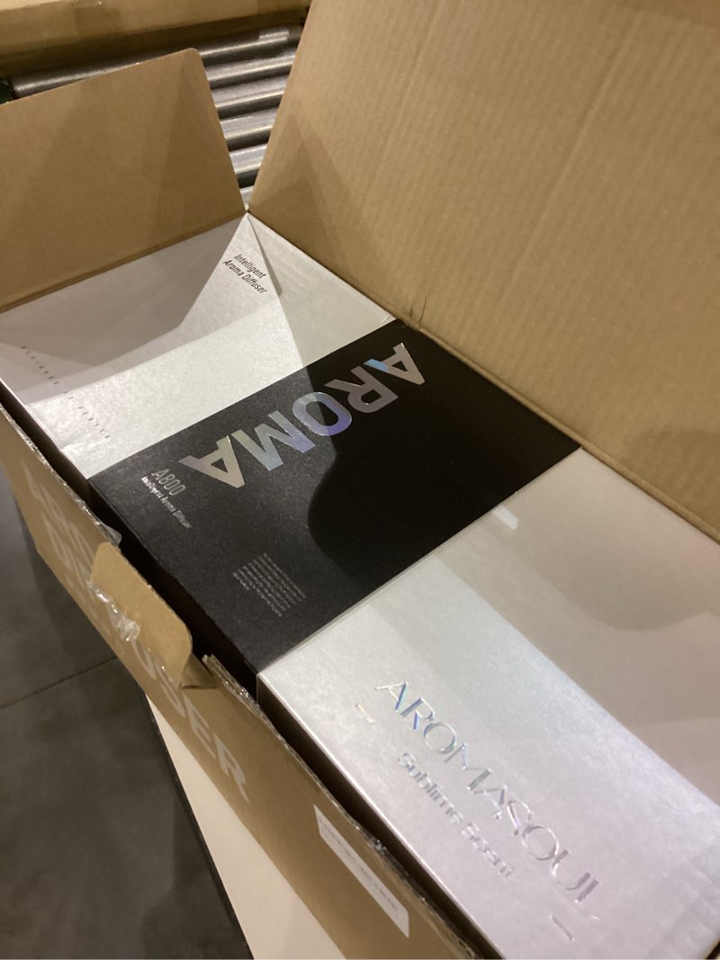 Condition photo showing New/Like New for Waterless Scent Diffuser Starter Kit - 1000 Sq Ft. Coverage, Cordless Rechargeable Hotel Scent Diffuser, Included 120ml Fragrance Essential Oils,APP-Controlled, air diffusers for Home,Deep Blue