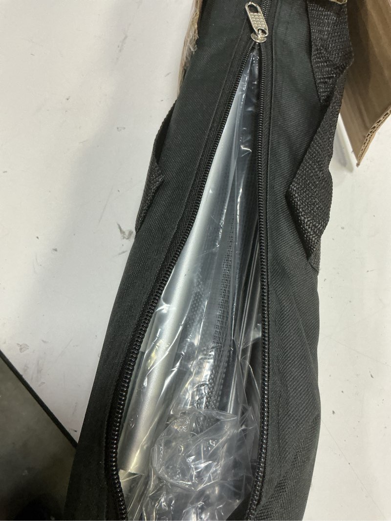 Condition photo showing Good Condition for outus mesh literature brochure holder with 8 pocket portable magazine display roll up magazine rack lightweight floor standing catalog office brochure display stand for business trade shows gray