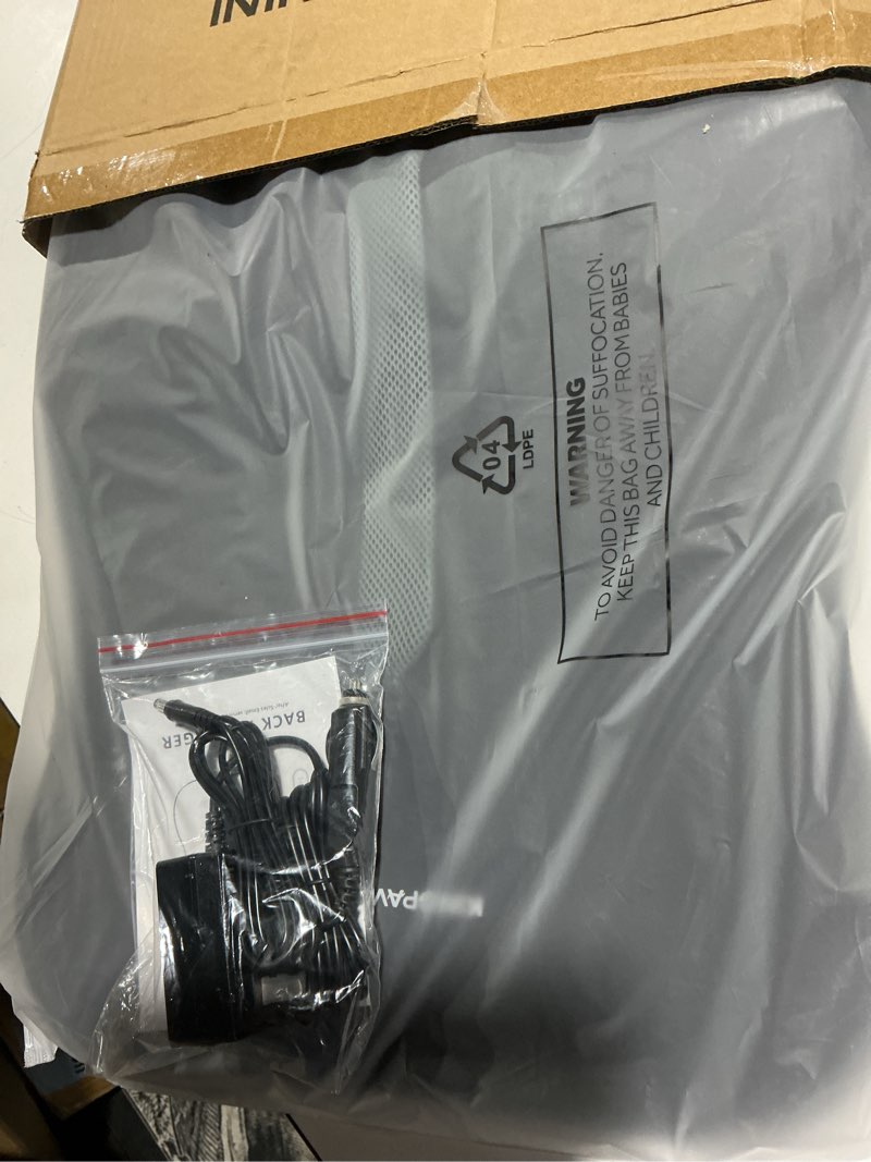 Condition photo showing Good Condition for kingpavonini back massager for pain relief deep tissue, up-down rolling & ultra-slim shiatsu back massager with cushion layer, lower back massage for chair home office, gift for men women