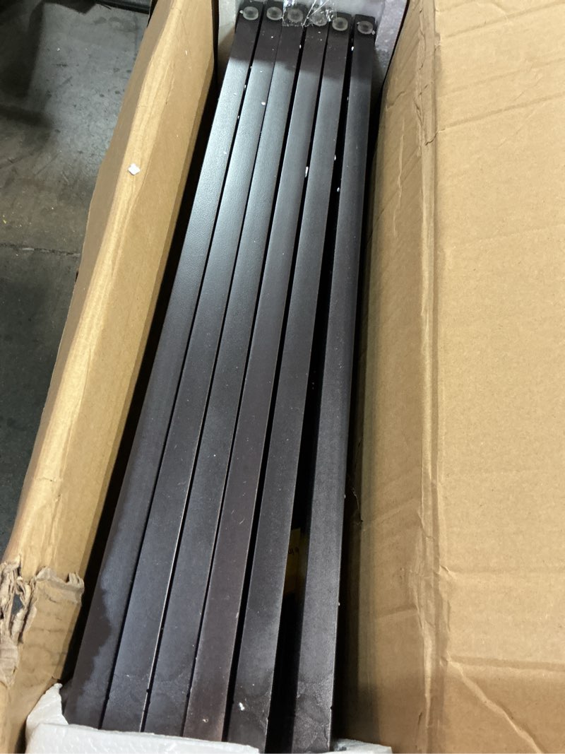 Condition photo showing Good Condition for pawland 144-inch extra wide 30-inches tall dog gate with door walk through, freestanding wire pet gate for the house, doorway, stairs, pet puppy safety fence, support feet included, espresso,6 panels espresso ?6 panels with door?144"w x 32"h
