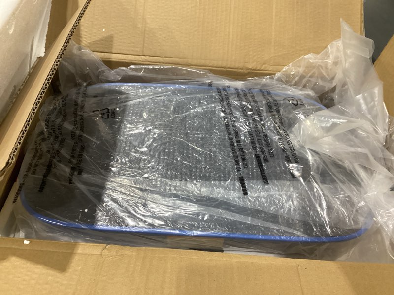 Condition photo showing New/Like New for MERACH Vibration Plate Exercise Machine, Curved Vibration Plate for Lymphatic Drainage Weight Loss, Vibrating Plate with Real-Time Calorie Tracking on LED Display, Workout Equipment for Home Women Men