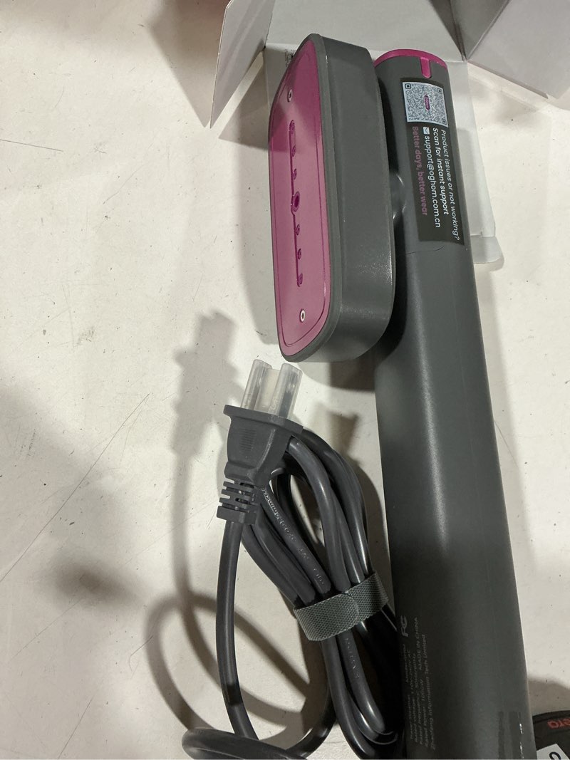 Condition photo showing Good Condition for oghom steamer for clothes, 110-240v travel steamer & iron 2 in 1, 1000w powerful steam, portable handheld garment wrinkle remover, 30s fast heat-up with dry & 2-steam control, for global & europe