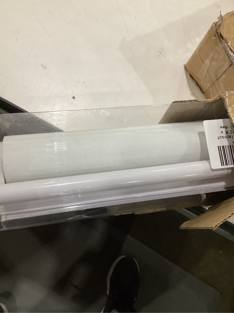 Condition photo showing New/Like New for Cordless Roller Shades Blackout Blinds for Windows Room Darkening Rolled Up Shades with Spring System, UV Protection Natural Linen Fabric Window Shades Door Blinds for Home?33\" W x 72\" H, Linen Cream 33\"W x 72\"H Linen Cream