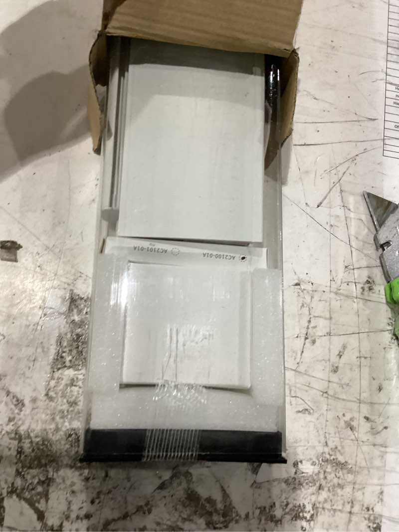 Condition photo showing New/Like New for motorized blinds with remote,thermal electric blinds?solar panel?,customizable automatic roller shades, blackout remote control blinds for windows upgrade to smart blinds, black,23" w x 72" h