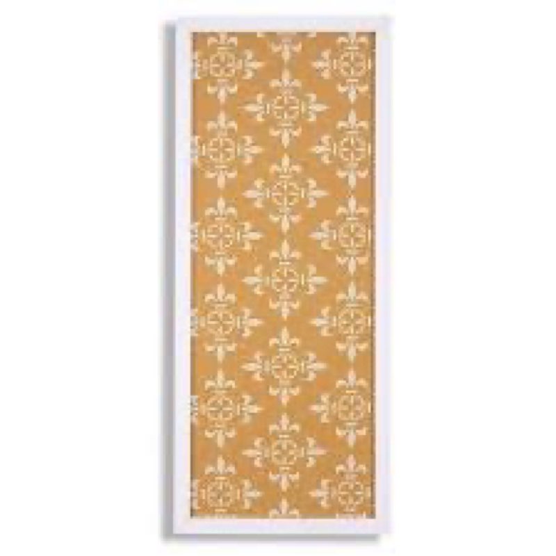 Juvale Cork Bulletin Board - 10 x 24 inch with White Frame, Decorative Rectangle Hanging Pin Board for Office, Bedroom, Home Decor, Message