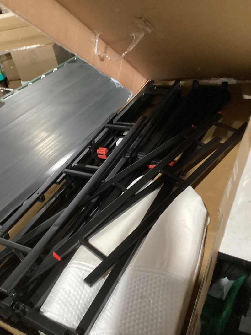 Condition photo showing Good Condition for amazon basics smart box spring bed base, 7-inch height mattress foundation, tool-free easy assembly, full, 74"l x 53"w x 7"h, white full(74"l x 53"w) 7-inch height