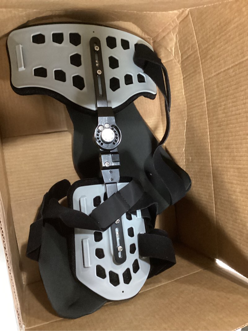 Condition photo showing As Is for Hip Abduction Brace, Hip Brace for Women and Men, Hip Support Brace Hip Brace for Sciatica Pain Relief Post op Hip Protector Stabilizer for Joint Pain, Universal Gray