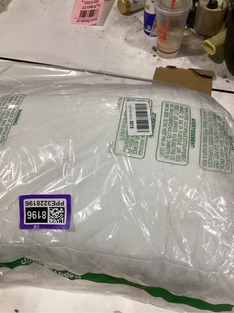 Condition photo showing New/Like New for Nuzzle Cooling Adjustable Pillow for Side Sleepers, Luxury Standard Size Bed Pillow Hotel Collection - Best Adjust Height Soft Firm Pillow for Back, Stomach or Side Sleepers - Home Gifts