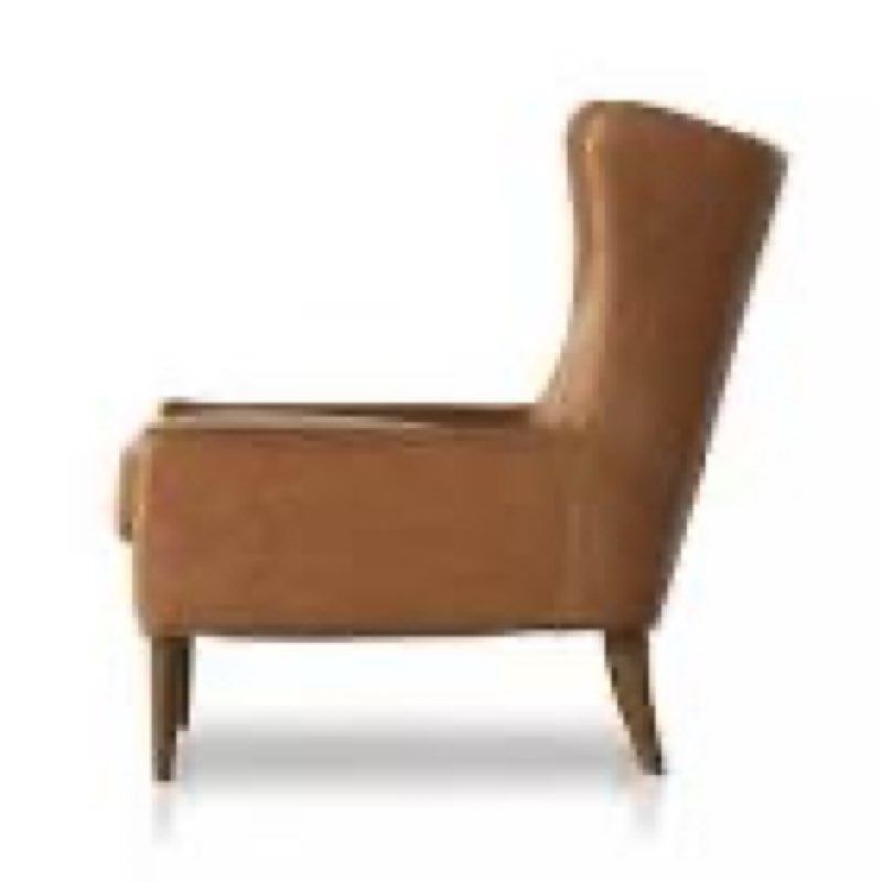 Four Hands Marlow Wing Chair - Palermo Cognac
