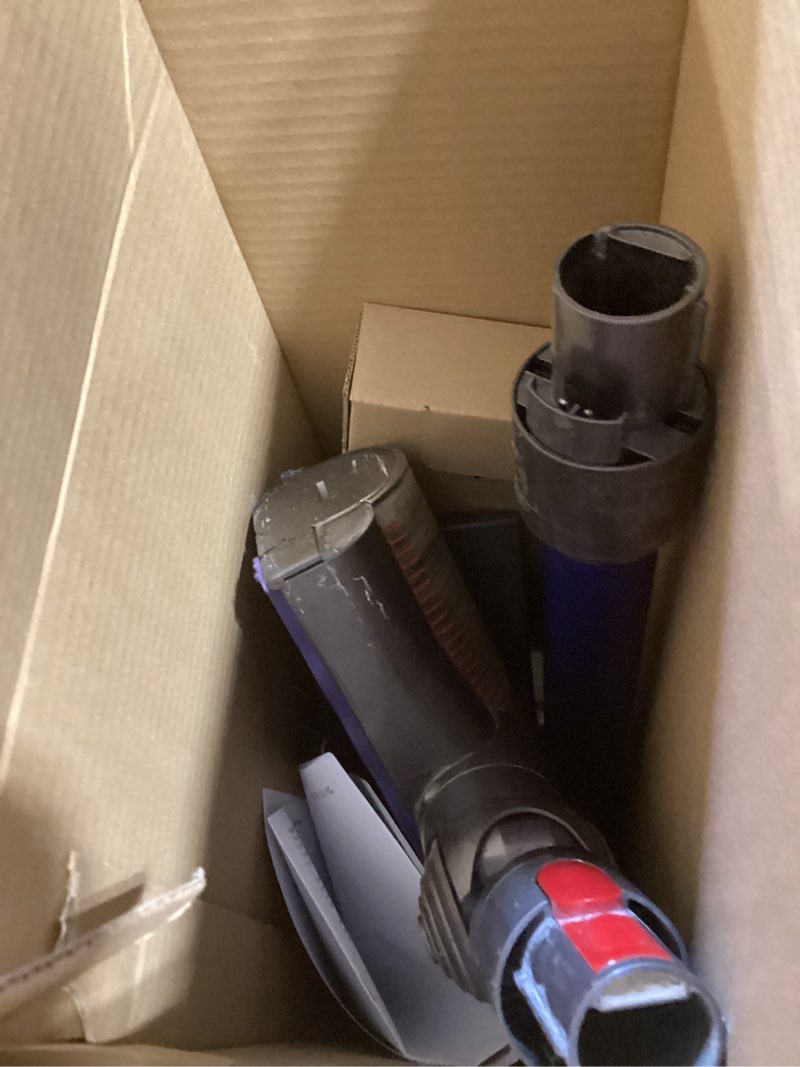 Condition photo showing As Is for dyson v11 portable cordless pet stick vacuum cleaner (convertible to handheld)