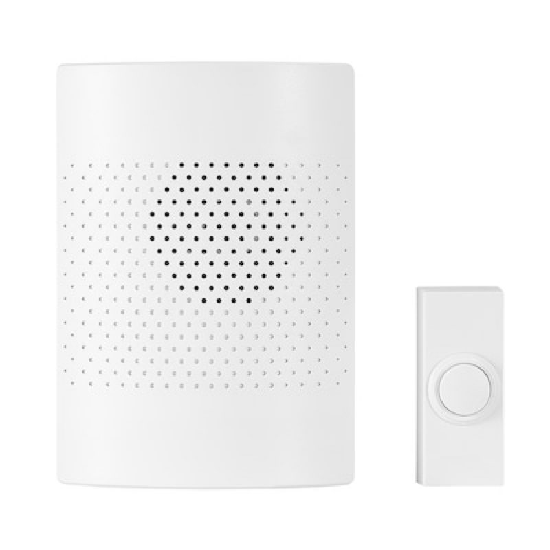 Utilitech White Wireless Doorbell Doorbell kit