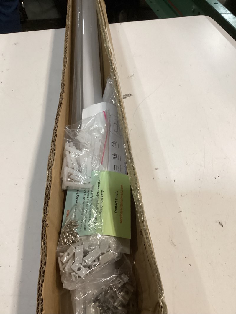 Condition photo showing New/Like New for hunhun 10-pack 3.3ft/1meter u shape led aluminum channel system with milky cover, end caps and mounting clips, aluminum profile for led strip light installations, very easy installation