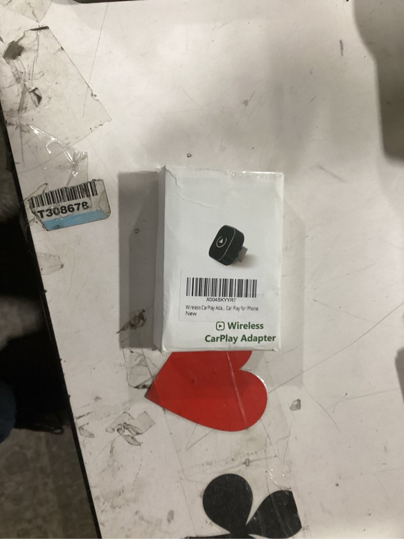 Condition photo showing Good Condition for 2025 Upgraded 2 in 1 Wireless CarPlay Adapter Auto Dongle, Mini USB Design for iPhone & Android, Plu