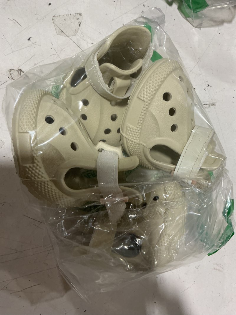 Condition photo showing Good Condition for dog shoes for medium large size, breathable dog shoe for hot pavement, dog booties and paw protectors, non-slip waterproof dog sandals boots with reflective for rain, summer, hiking, snow (size 9) white size 9 (for width 2.7"-2.9")