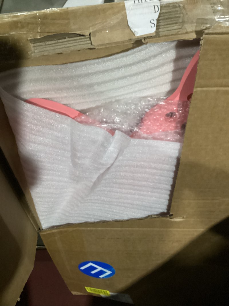 Condition photo showing Good Condition for 2 Pcs Large Wood Butterfly Prop Pink Butterfly Wings Cutout Wooden Standing Butterfly Backdrop Princess Butterfly Prop Decoration for Baby Shower Birthday Wedding Butterfly Party, 36 Inch + 20 Inch