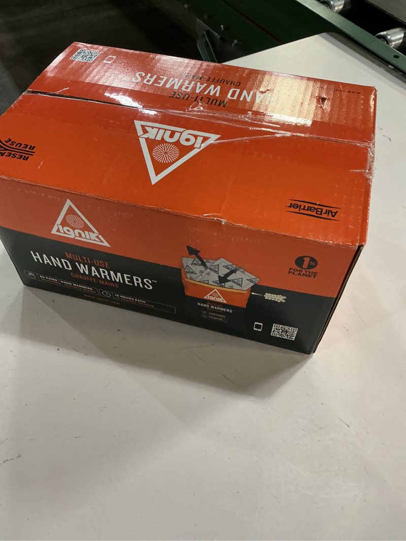 Condition photo showing New/Like New for Ignik Resealable Multiple-Use Hand Warmers for 10 Hours of Heat Across 72 Hours 80 Pairs