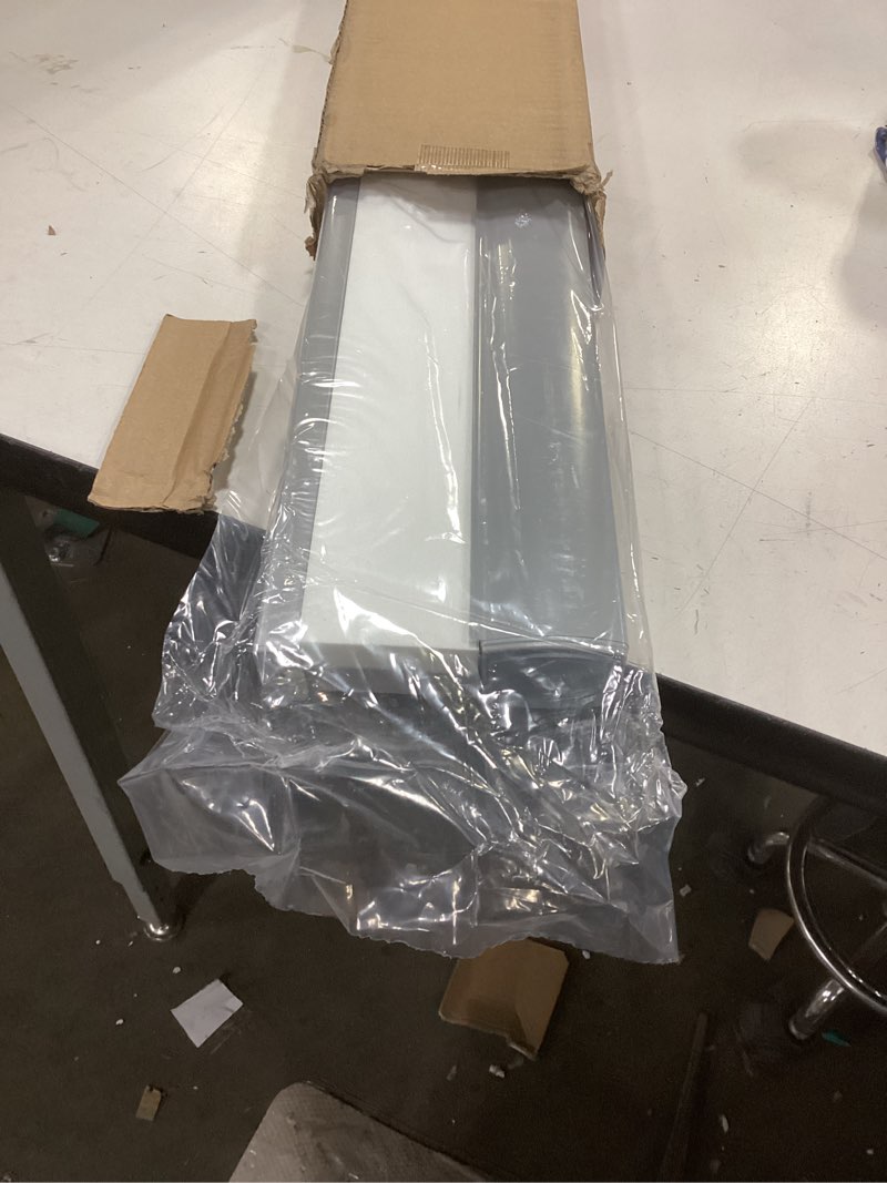 Condition photo showing Good Condition for No Drill Cellular Shades for Indoor Windows, Thermal Insulating & Noise Reducing Honeycomb Blinds, Free Stop Cordless Blackout Shades, Grey, 34" W x 64" H 34"W x 64"H Grey(blackout)