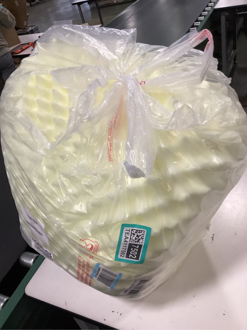 Condition photo showing As Is for Waterproof XXXL Dog Beds Large Sized Dogs, Orthopedic Washable Crate Pad 54 inch, Jumbo XXXLarge Foa