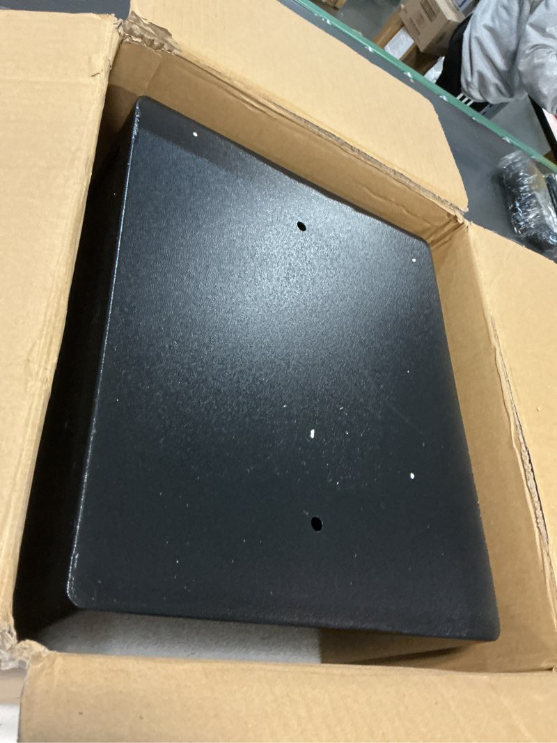 Condition photo showing Good Condition for 1.6 Cub Fire Proof Safe for Home Documents, Anti-Theft Digital Security Box with Electronic Keypad Lock and Spare Key, Small Safes for Home Use Fire and Water proof for Money Jewelry Valuables 1.6 CUFT