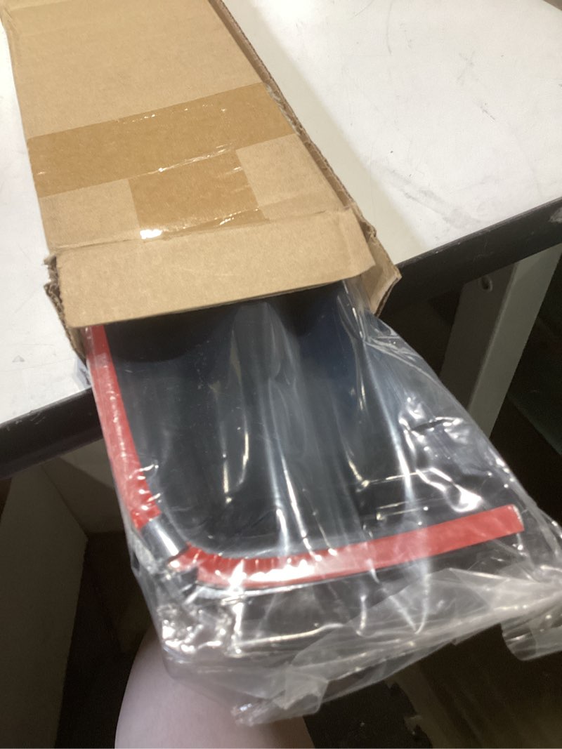 Condition photo showing Good Condition for rv window visor deflector, rain guard extra durable sun wind air side vent deflector fits for 18-24inch wide window
