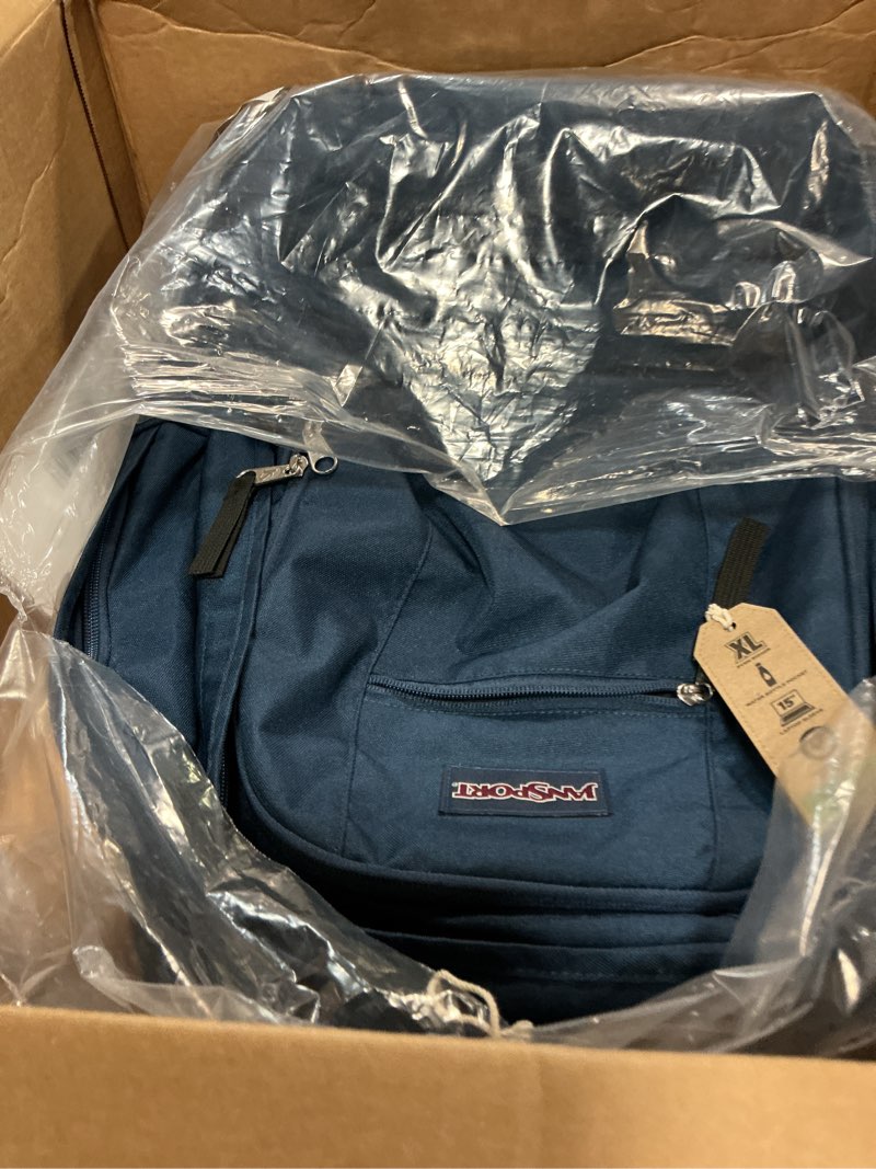 Condition photo showing Good Condition for jansport driver 8 rolling backpack - wheeled travel bag with 15-inch laptop sleeve, one size, navy