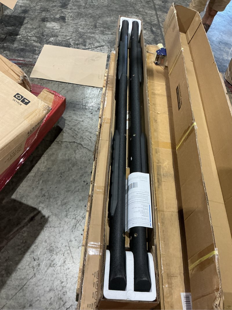 Condition photo showing Good Condition for tyger auto 3.5" rider running boards compatible with 2019-2026 chevy silverado gmc sierra 1500; 2020-2026 2500 3500hd | crew cab | tg-ss2c35068 | side step rail nerf bars silverado / sierra crew cab (4th gen)