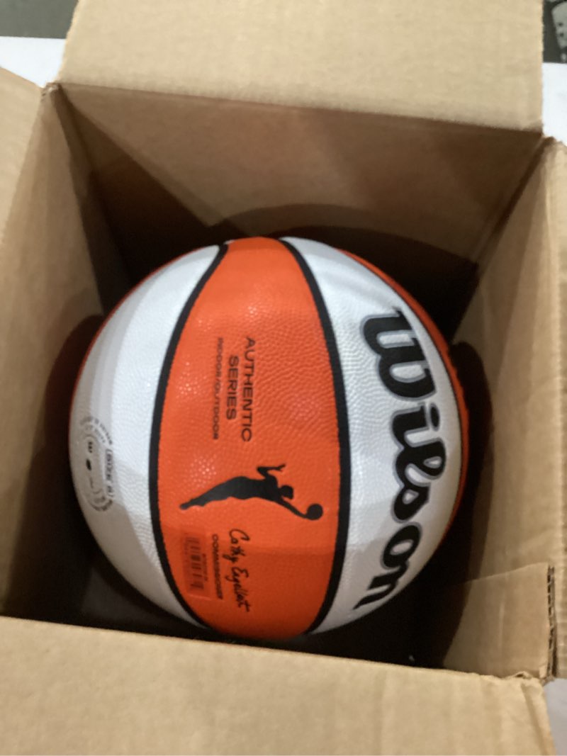 Condition photo showing As Is for Wilson WNBA Authentic Series Basketballs Size 6 - 28.5" Indoor/Outdoor