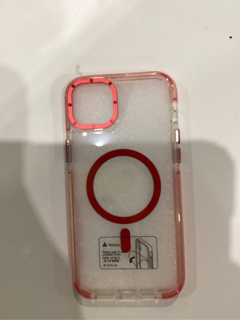 Condition photo showing Good Condition for fits iPhone 14 Plus&iPhone 15 Plus Case [Compatible with MagSafe] [10FT Drop Resistant] Slim Protective Cover, Non-Yellowing Case for iPhone 14 Plus&iPhone 15 Plus Magnetic Case (Clear) iPhone 15 Plus Clear
