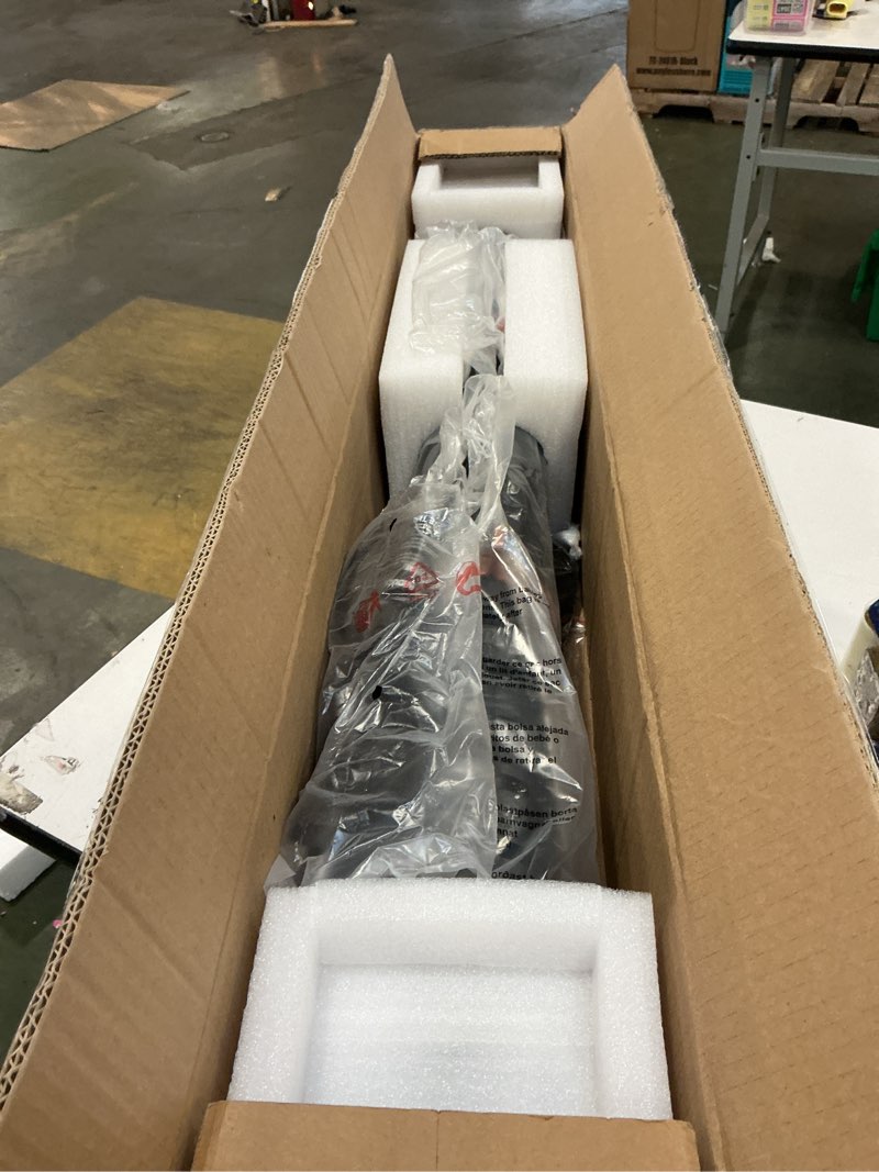 Condition photo showing New/Like New for Star Patio Electric Patio Heater, Hanging Heaters, Ceiling Outdoor Heater, 750/1500W Infrared Heaters with Cylinder Shape, Sectional & Silent Heating, IP54 Waterproof, STP2566-RMLED-CN2025
