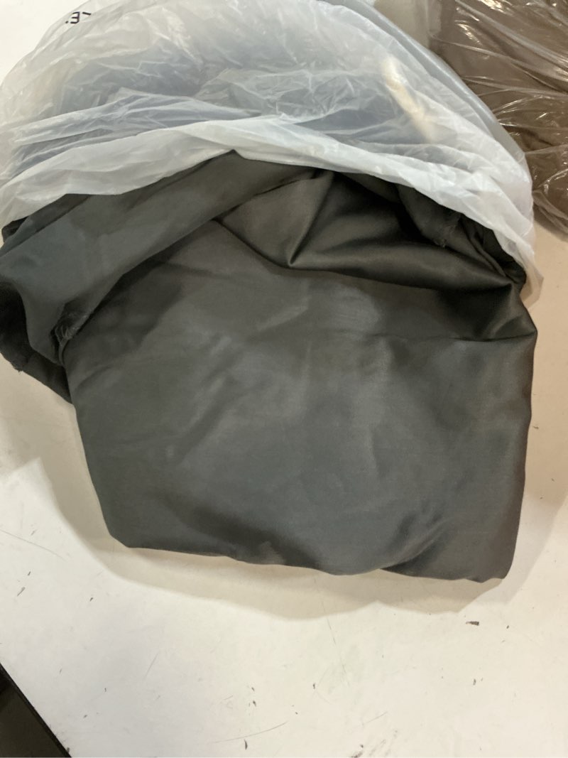 Condition photo showing Good Condition for bamboo duvet cover, twin, charcoal