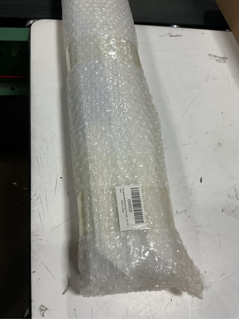 Condition photo showing New/Like New for 4 Set of 24" x 24" Pre-Cut Accent Wall Molding Trim Kit, Peel and Stick Premade Wainscoting Panels for Interior Decoration, Ready to Assemble Chair Rail Moulding 24" x 24" 4-Frame