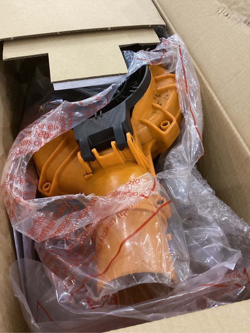 Condition photo showing As Is for WORX Nitro WG581.1 40V Cordless Leaf Blower, Quiet Electric Blower for Lawn Care with 530CFM & 180MPH, 2 Batteries & Charger Included 530CFM 40V Blower w/(2)4.0 Ah Batteries
