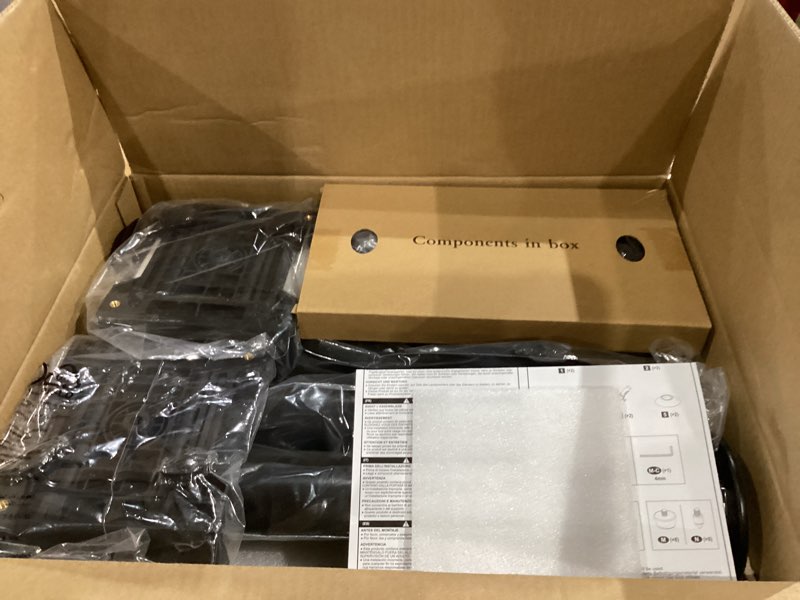 Condition photo showing Good Condition for ELIVED Universal Speaker Stands Pair Height Adjustable Max 43.3", Surround Sound Speaker Stands for Bookshelf Speaker Satellite Rear Speakers Up to 11 lbs, Spring-Loaded Plate Extends to 10", YD5028