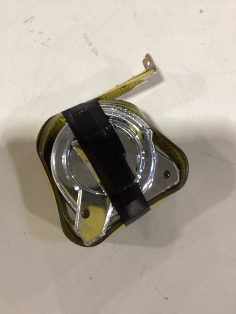 Condition photo showing As Is for tape measure 25 ft