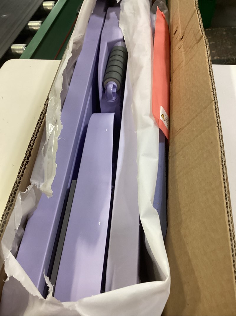 Condition photo showing Good Condition for pilates board-pilates reformer board,multi-purpose portable pilates reformer machine home pilates kit for home workout,fitness, exercise,abs,core equipment purple