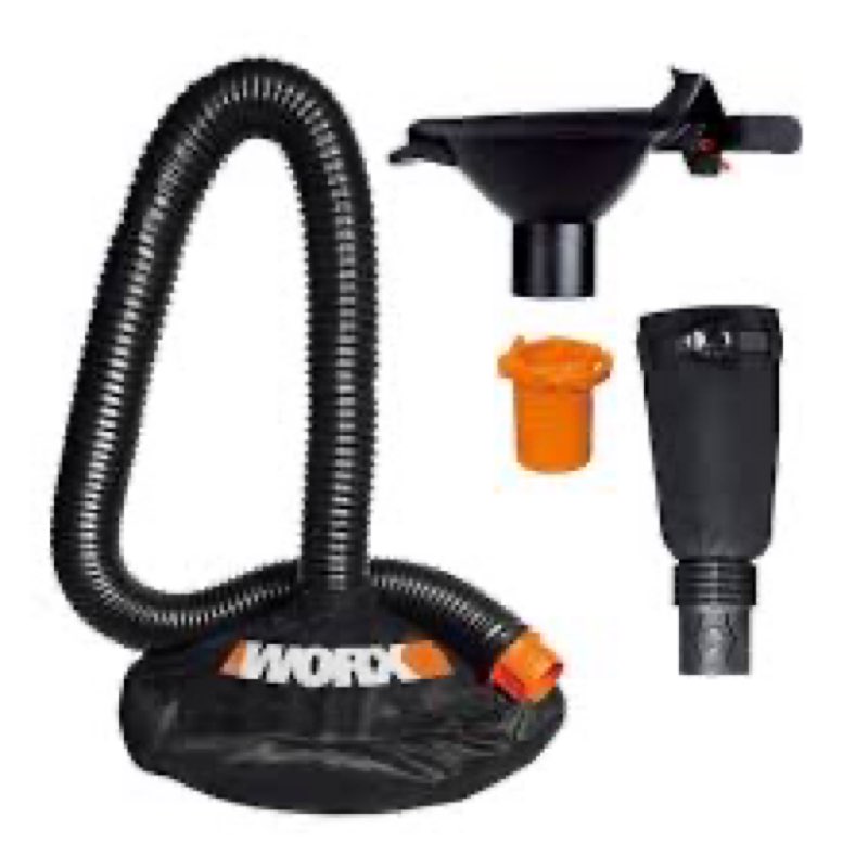 worx leafpro collection system for worx blower/vac with up to a 5” inches tube - wa4058