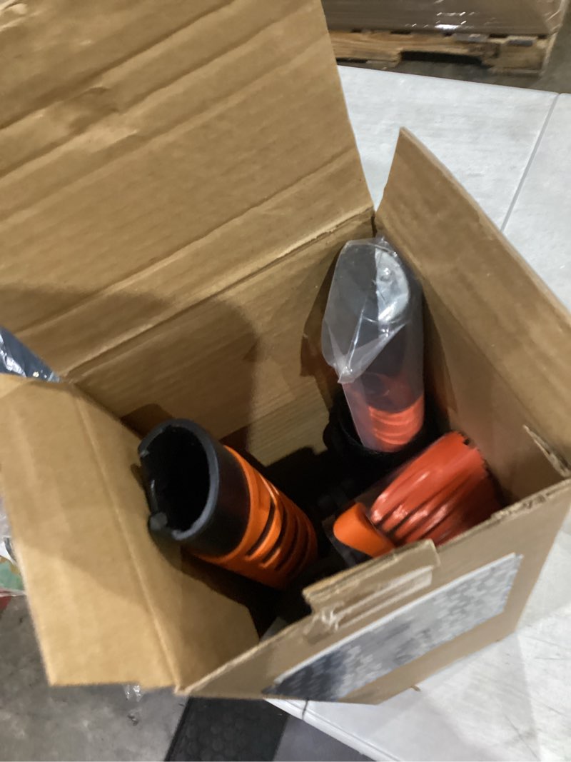 Condition photo showing New/Like New for METOWARE 44'' Snow Brush and Ice Scrapers for Car Windshield, Extendable Snow Brush for Car with Ergonomic Foam Grip and 360° Pivoting Brush Head for Car SUV Truck Orange snow brush