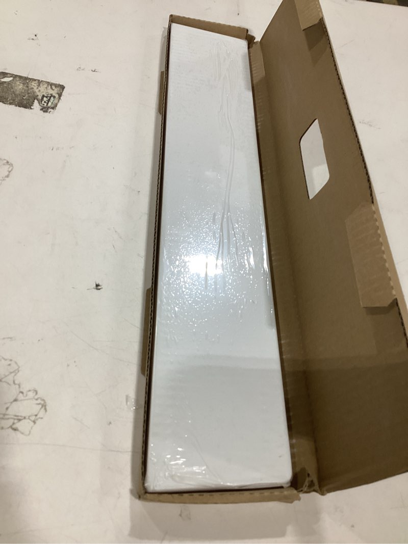 Condition photo showing New/Like New for design house 550905 universal cultured marble side splash 21.5 inch, solid white