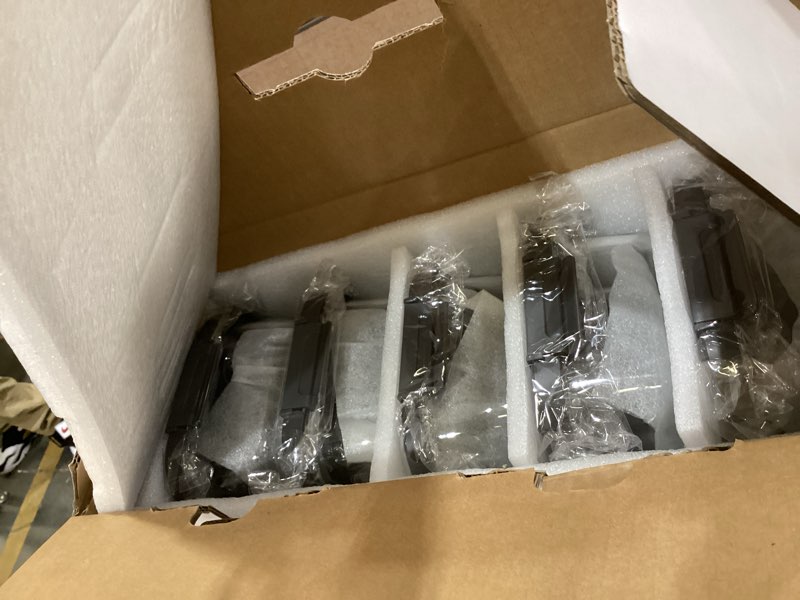 Condition photo showing Good Condition for 10-Pack Glass Food Storage Containers with Tempered Lids – Borosilicate, Airtight, Oven-Safe (-4°F~950°F), BPA-Free, 4.4 & 1.6 Cup, Leak-Proof, Dishwasher Safe (Gray) Tempered Lids Gray 4.4Cup*5 & 1.6 Cup*5