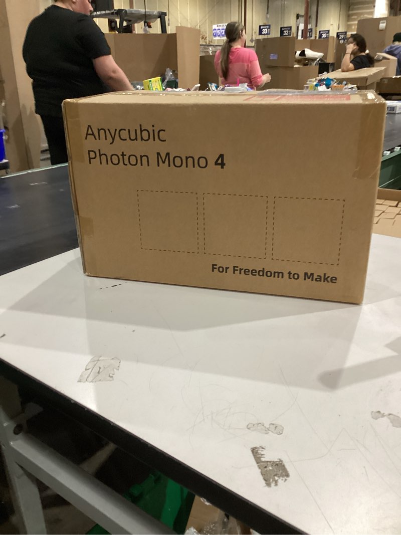 Condition photo showing New/Like New for ANYCUBIC 10K Resin 3D Printer, Photon Mono 4 LCD 3D Printer with 7-inch Mono Screen, Upgraded LighTurbo Matrix and Printing Platform, Printing Size of 6.04''x3.42''x6.49'' S-Mono 4