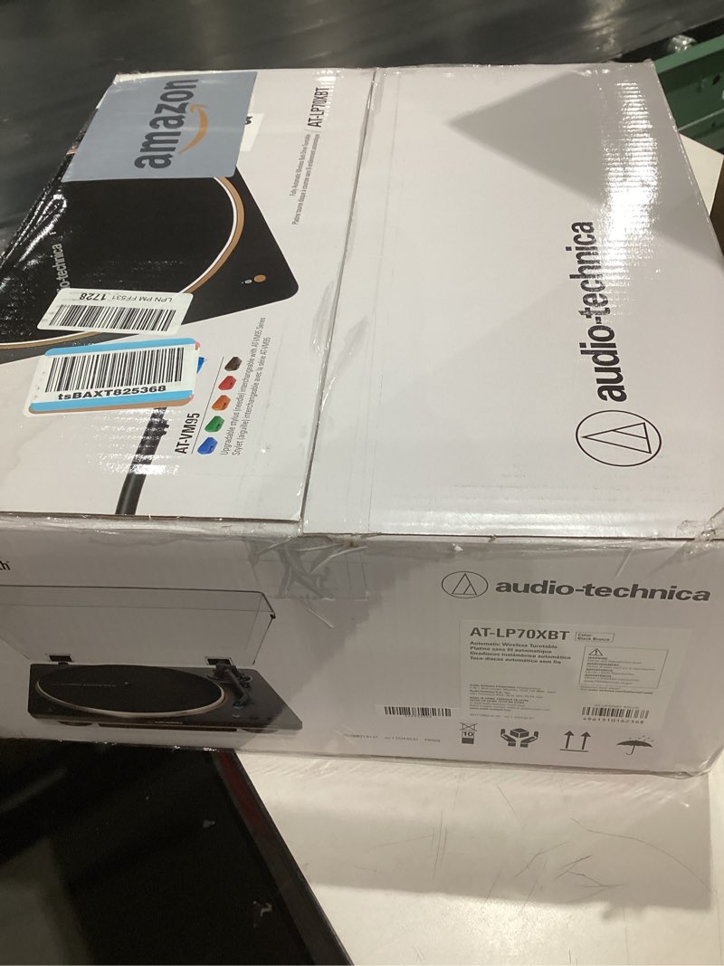 Condition photo showing Good Condition for Audio-Technica AT-LP70XBT Wireless Turntable (Black/Bronze)