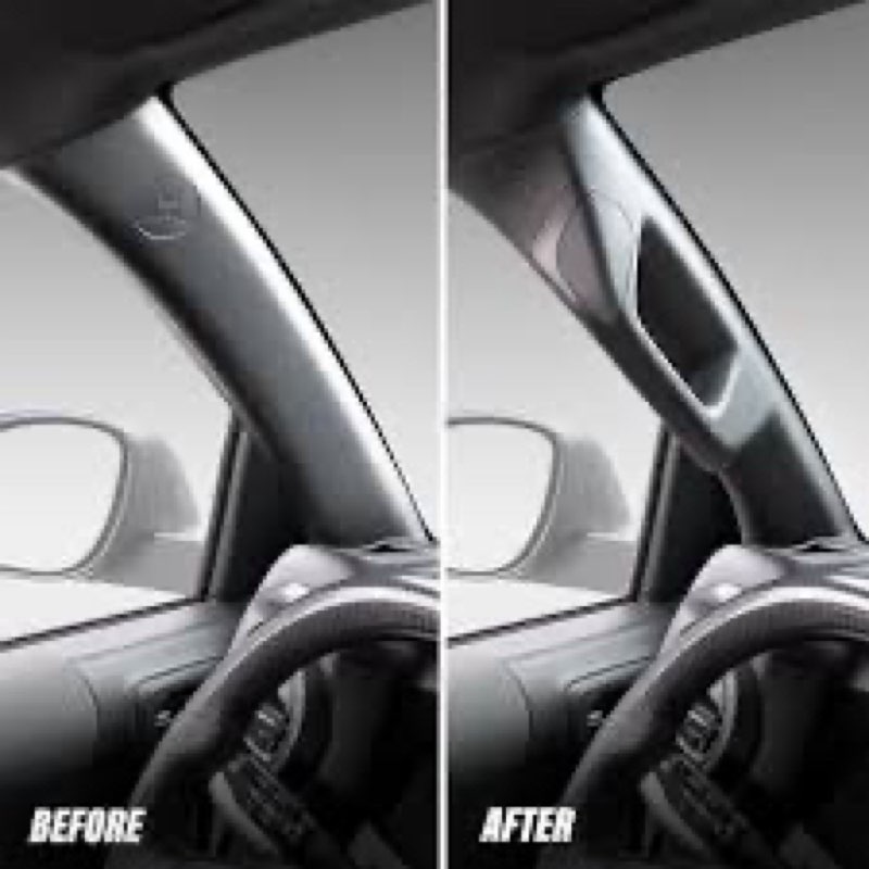 bgucar Driver Side A-Pillar Grab Handle for Toyota Tacoma 3rd Gen (2016-2023), OEM-Style Texture, Ma