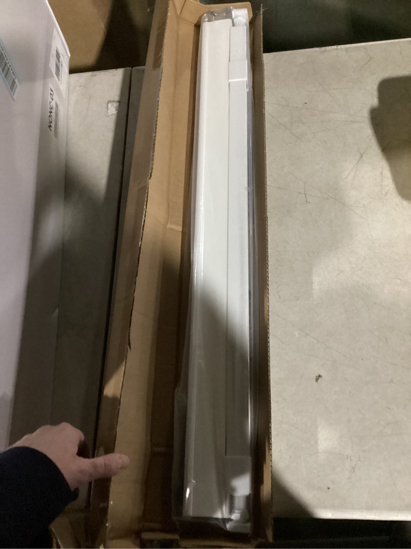 Condition photo showing Good Condition for lazblinds cordless cellular shades, no tools no drill light filtering honeycomb shades pleated blinds for windows, 32'' w x 64'' h, white light filtering-white 32'' w x 64'' h