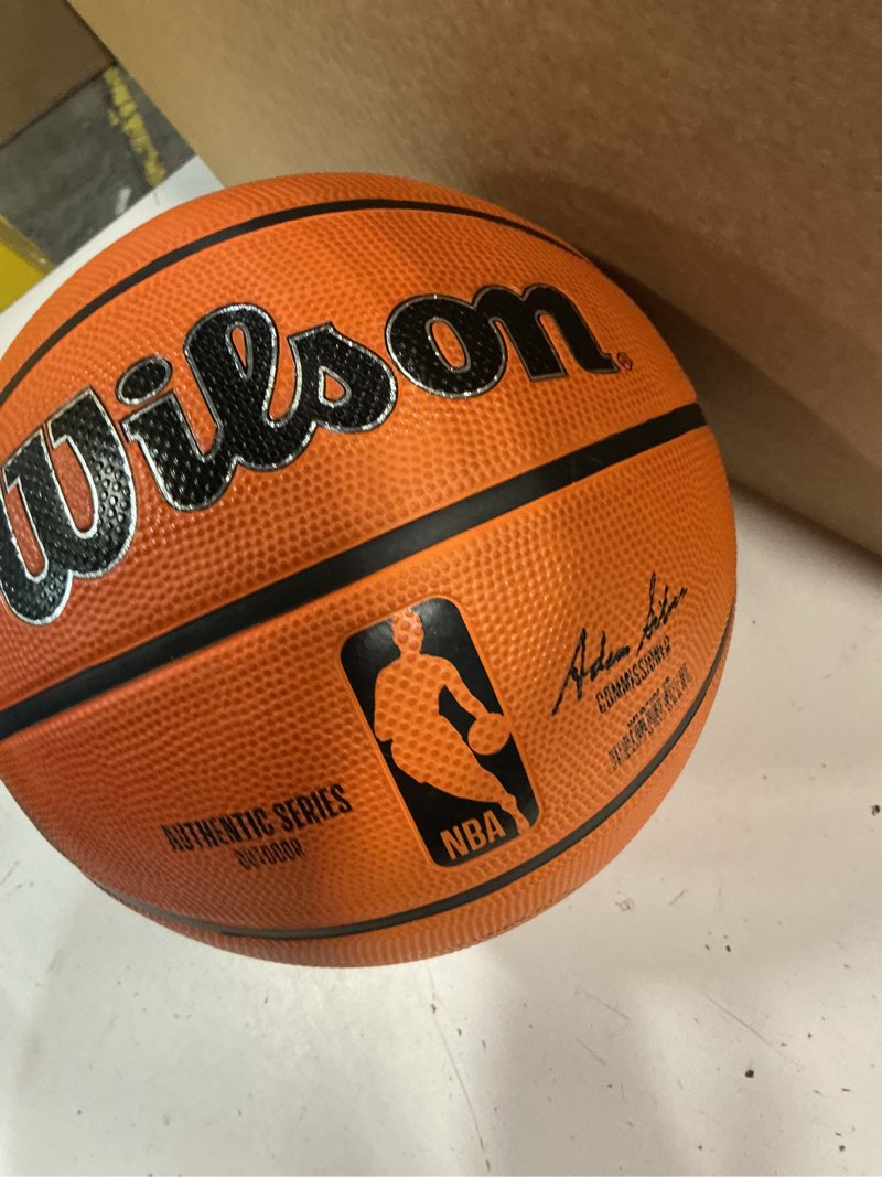 Condition photo showing Good Condition for wilson nba authentic series outdoor basketballs size 6 - 28.5"