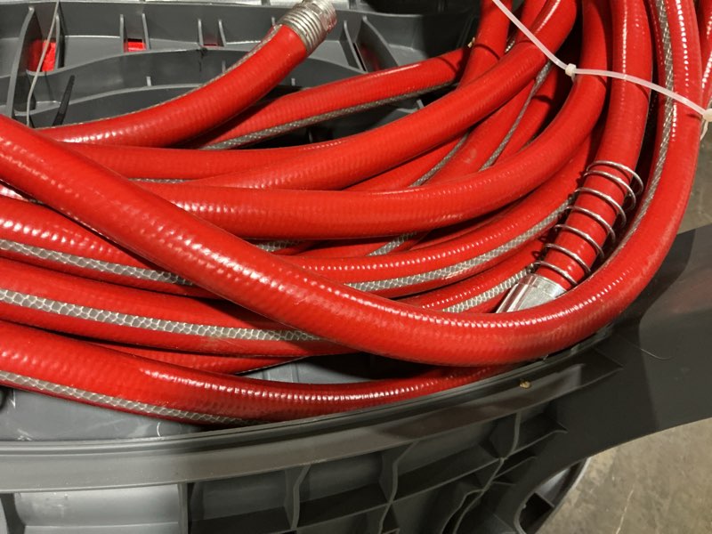 Condition photo showing Good Condition for neverkink xp teknor apex 3/4-in x 100-ft contractor-duty kink free vinyl red coiled hose