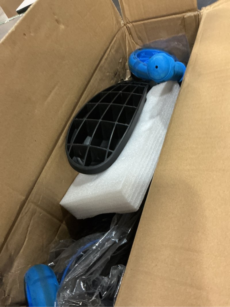 Condition photo showing Good Condition for gotrax ks3 pro folding kick scooter for kids, one key removable seat & 3 extra wide pu light-up wheels and anti-slip deck, adjustable height handlebar and lean-to-steer scooter for children aged 2-8 blue