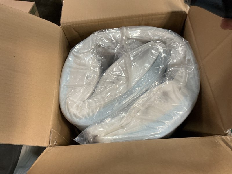 Condition photo showing New/Like New for luxe dog bed by wag | quad layer technology with memory foam, orthopedic foam, and cooling gel. machine washable cover. gray, large large modern gray
