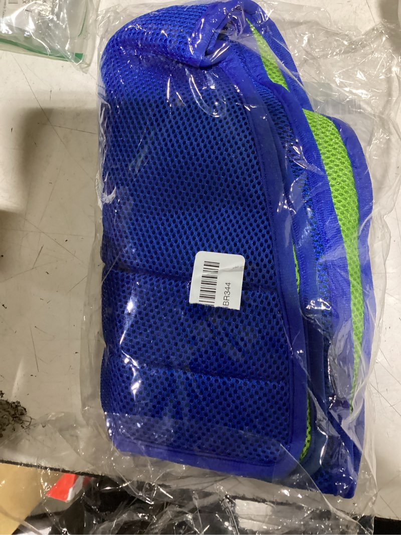 Condition photo showing Good Condition for soft dog cone collar alternative - adjustable comfy cones for large/medium/small dogs to stop licking after surgery, comfortable fabric elizabethan collars, head cone of shame for neuter recovery - xl green-blue xl