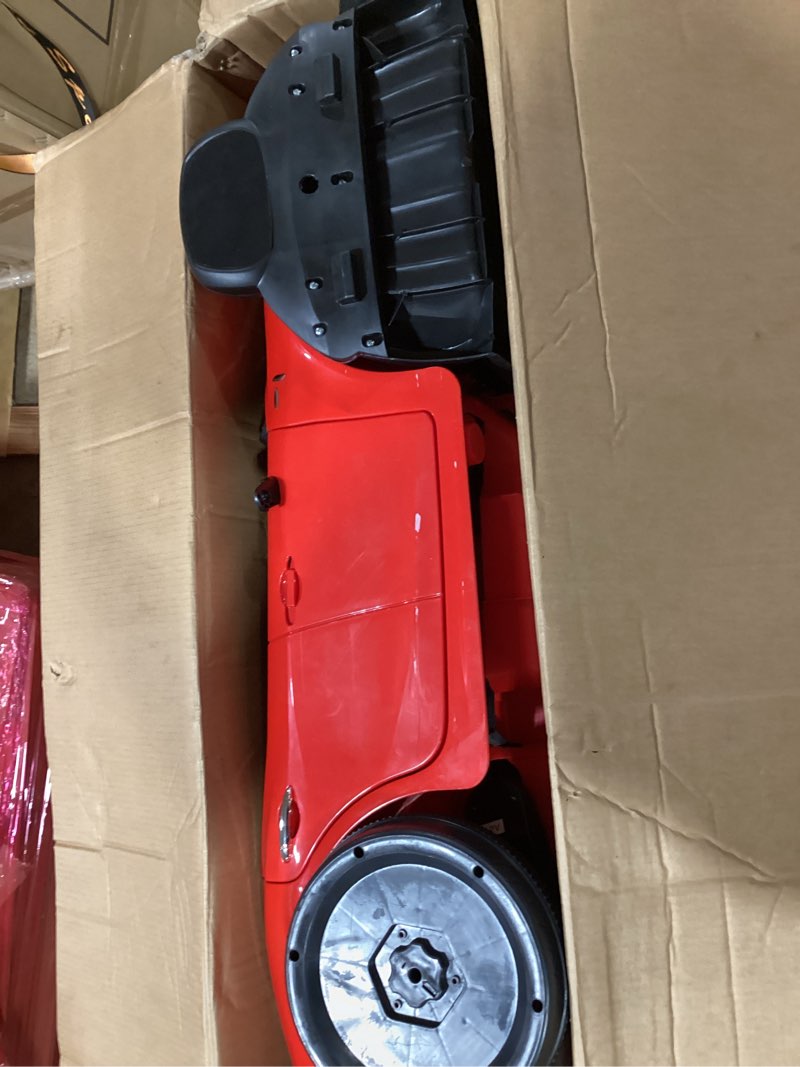 Condition photo showing As Is for Best Ride On Cars Maserati Ghibli 12V, Red, One Size